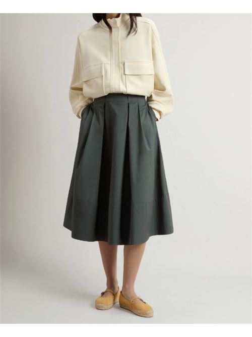 Gonna in popeline di puro cotone WOOLRICH | CFWWSK2003FRUT3944 -.6668